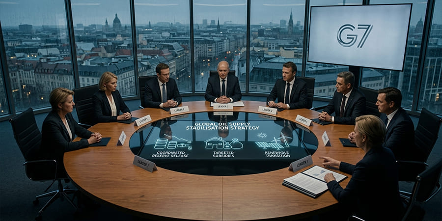 G7 Takes the Lead, Discusses Steps to Stabilise Oil Prices